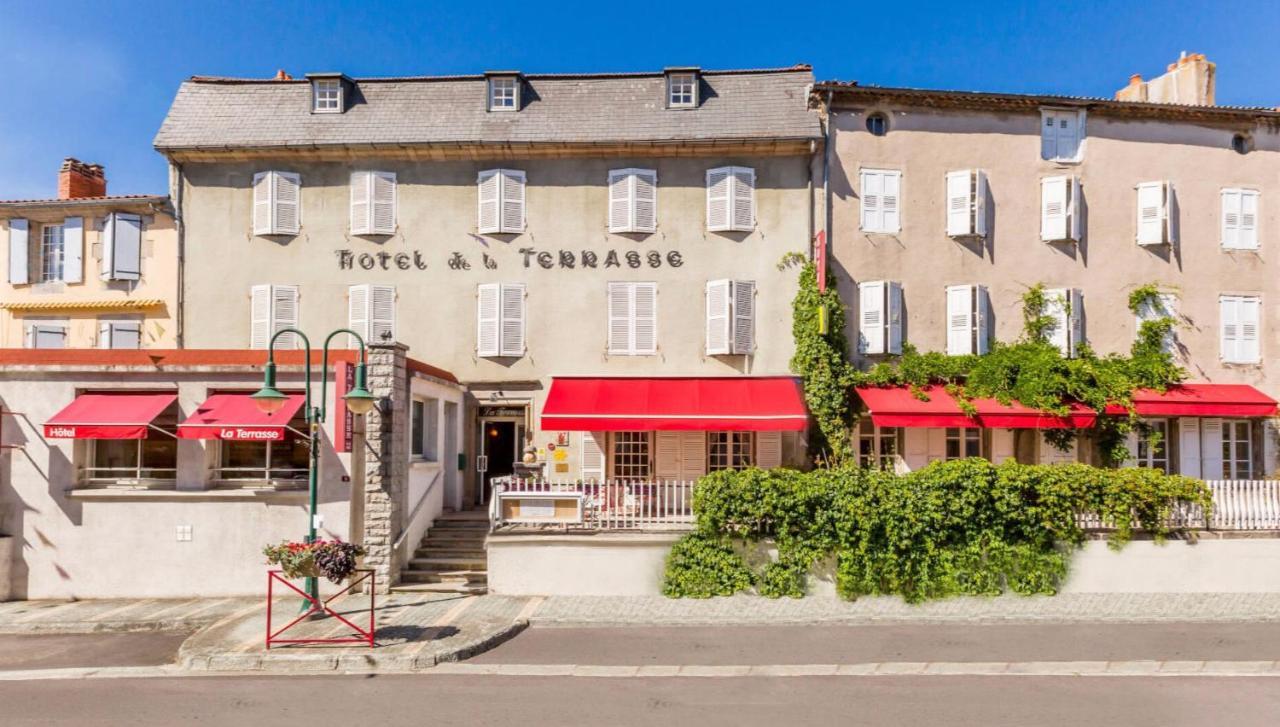 La Terrasse Hotell Saugues Eksteriør bilde